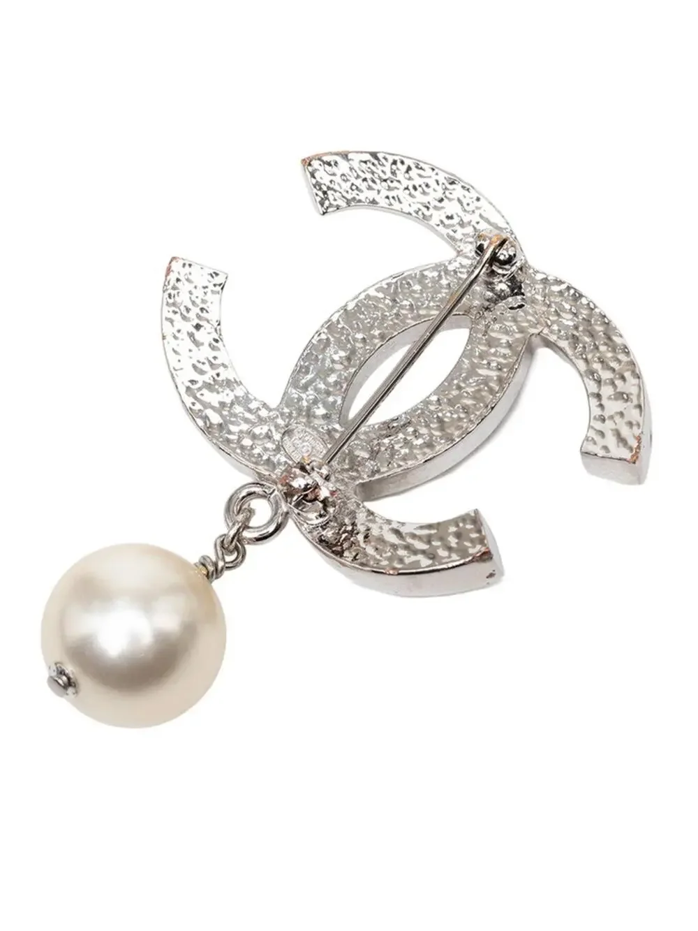 Chanel Cc Logo Brooch Metal #287746C86B